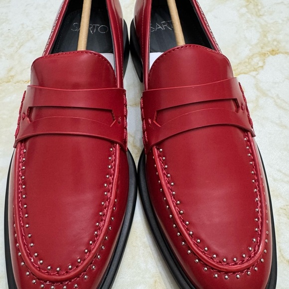 SARTO By Franco Sarto Shoes - SARTO By Franco Sarto Women’s Red Loafers